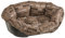 Ferplast Hundebett Hundesofa Katzenbett Hundematte Sofa' 2 Kunststoffkorb mit Waschbarem Gepolstertem Hundekissen, 52 x 39 x h 21 cm.