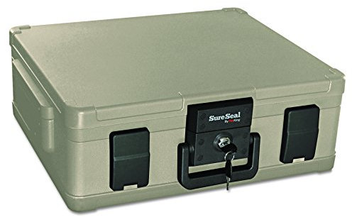 sureseal von Entsafter SS102 feuerfest wasserdicht Brust, 0,15 Cu Ft Speicherkapazität, 18,5 x 24,9 x 31 cm, 38 CU FT, taupe, 1