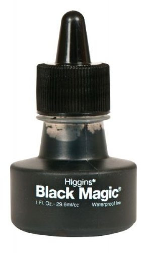 Black Magic Waterproof Ink