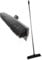 Professional Rubber Broom with Solid 120cm Handle Pet Hair Removal Sweeping Brush - Specially Designed to Remove Dog Cat and Human Hair from Carpets and Flooring - Hundreds of Individual Rubber Bristles Collect and Attract Hair from Carpet - Also Features Inbuilt Squeegee for Removing Water from Flooring - Soft Flexible Rubber Bristles will Not Mark Surface