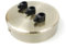 3 Point Outlet Ceiling Rose | Antique Brass