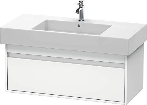 Duravit Waschtischunterschrank wandhängend Ketho 455x1000x410mm 1 Auszug, für 032910, weiss matt, KT