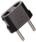 Adaptateur de prise électrique USA vers France.