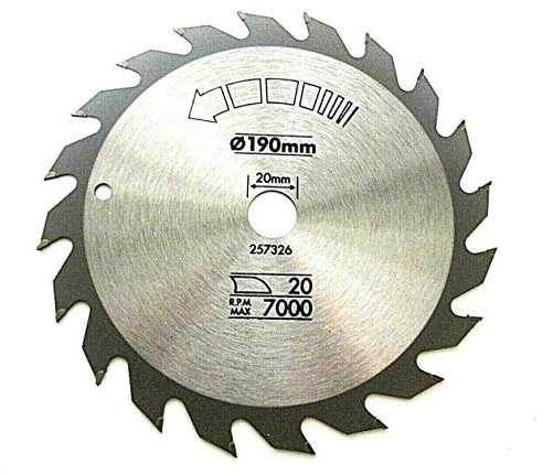 Black and Decker X13170-XJ NEW Cross Circ Saw Blade 190mm x 20mm x 20t