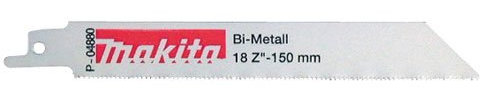 Advanced Makita p-04880 Metall säbelsägeblättern 150 mm (5 Stück) – -
