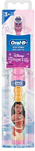Oral-B Pro-Health Stages Disney Princess Battery Power Kids Electric Toothbrush (Packaging May Vary)