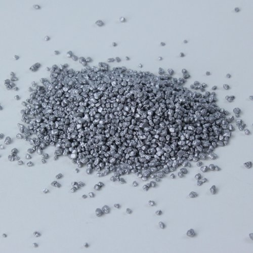Perlkies Dekokies Kies Kiessteine Dekosteine Steine, 1,2-1,8 mm Körnung, 1kg im Beutel (silber)