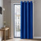 Deconovo Tenda Oscurante Camera da Letto Bambini 260 CM Altezza 1 Pannello, Tende Oscuranti per Interni Finestre con Anelli, 140x260 CM, Blu Elettronico