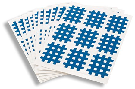 AFH Cross Tape Exklusiv | verschiedene Ausführungen (Größe 1 | 90 Stück | ca. 22 x 28 mm, blau)