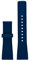 Michael Kors Bracelet Femme 18 ou 22mm en Cuir, Acier Inoxydable ou Silicone, Bleu Marine, 190+/- 5MM