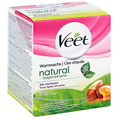 Veet Warmwachs essential inspirations, 1er Pack (1 x 250 ml), 310000091438
