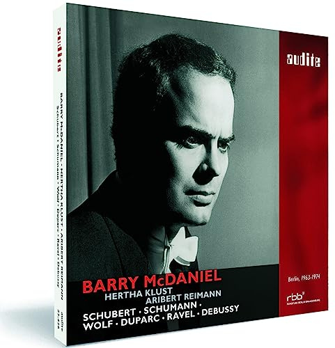 Barry McDaniel Sings Schubert, Schumann, Wolf & Others