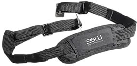 B&W International GmbH - Komfortabler und Sicherer Tragegurt - Schultergurt für unseren Robusten Outdoor Transportkoffer - Typ 2000, CS/2000, Schwarz