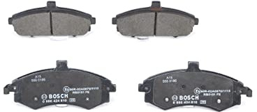 Bosch BP948 - Brake Pads Car Front Axle - 1 Set of 4 Pads | Bosch Quality - Reduced Noise and Dust - ECE-R90 Certified - Copper-Free