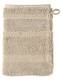 Cawö Noblesse Handtuch-Serie, sand, Größe Frottee:Waschhandschuh 16 x 22 cm