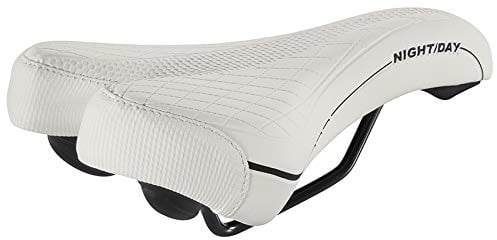 Selle Montegrappa FAHRRADSATTEL Trekking Mountainbike MTB Sattel MG XC3070 Night Day in Weiss oder Braun wählbar - Made in Italy (Weiss)