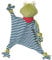 SIGIKID 41352 Schnuffeltuch Frosch Green Mädchen und Jungen Babyspielzeug empfohlen ab Geburt grün/blau