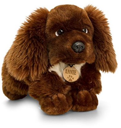 Toyland 35 cm großer Plüschhund von Keel Toys – Kuscheltiere für Kinder – exklusiv (Annie der Spaniel)