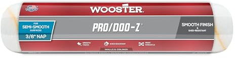 Wooster Brush RR642-12 Pro/Doo-Z Roller Cover, White, 12 Inch