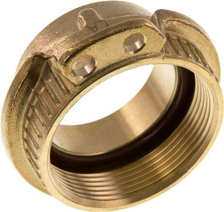 Tankwagenkupplung Vaterteil G 2, Messing Werkstoff:Messing DN:50mm Gewinde innen:G 2