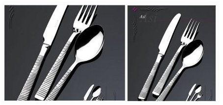 Asi Messer Gabel Besteckset Bestecke Edelstahl 12 Personen 90 Teile Holzkiste