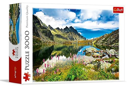 Trefl, Puzzle, Staroleśniański-Teich, Tatra, Slowakei, 3000 Teile, Premium Quality, für Erwachsene und Kinder ab 15 Jahren, Farbig