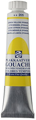 Royal Talens C080-42052 Talens Gouache - Opaque Watercolor - 20ml Lemon Yellow
