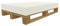 Dibapur PALETTENKISSEN MATRATZENKISSEN (120x80x12) Schaumstoff FÜR EUROPALETTE - RG40/60 FEST- HUNDEKISSEN
