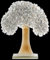 Fused Glass Four Seasons Tree Collection - Winter
