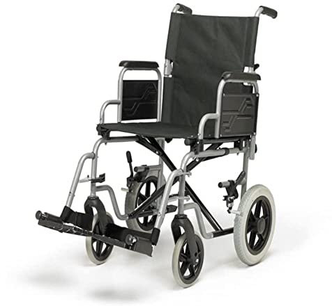 Days Whirl Attendent Propelled Wheelchairs, Designed to Be a Simple Yet Versatile, Ensures Great Manoeuvrability, Durable, 41cm (16)