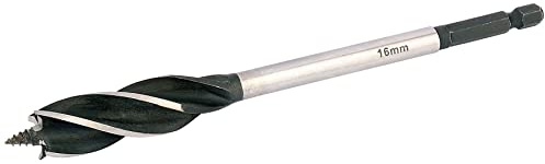 Draper 35096 Expert 4 Fluted 16 x 165mm 'Vortex' Auger Bits 16 x 165 mm