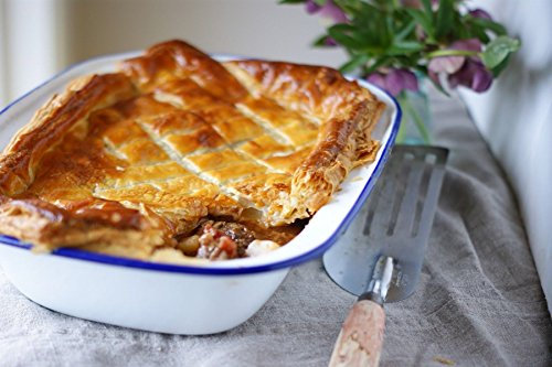 Falcon Enamel 22cm Oblong Pie Dish (Pack of 2)