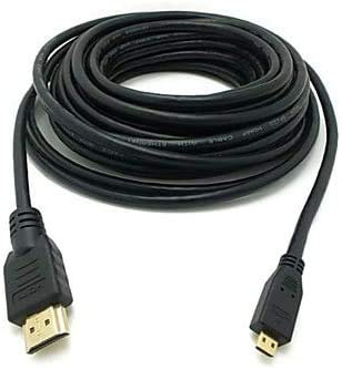 Dragon Trading®, cavo video HDMI HD micro per fotocamera Gopro Hero3, Hero3+, Hero4 edizione nera e argento, versione da 1,5 m