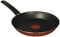 T-Fal Simply Cook B5740482 Poêle de 24 cm rouge avec revêtement anti-adhésif Titanium avec thermo-signal et base de diffusion