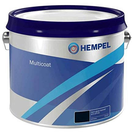 Hempel Multicoat - Black - 2.5L - Boat Paint Topcoat