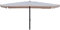 Linea Garden Friend O850004, Ombrellone 2x3 mt x 2,4 h mt Rettangolare Struttura in acciaio Con manovella Copertura in poliestere 160 gr/m² colore bianco