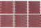 LUX Schleifstreifen-Set 93 mm x 185 mm Holz und Metall 30 Stück Körnung K40, K60, K80, K120, K180, K240 | Klett Schleifpapier für Schwingschleifer