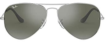 Ray-Ban RB3025 W3275 55 Rayban RB3025 W3275 55 Aviator Sonnenbrille 55, Silber