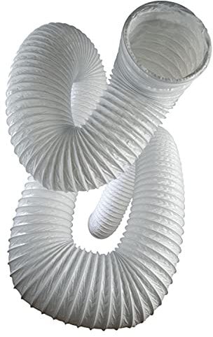 15m PVC 100mm 4 Flexible Ducting Extractor Fans, Ventilation