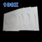 Accessotech 100 x CD/DVD Paper Envelope Sleeves Wallet Cover Case with Plastic Clear Window