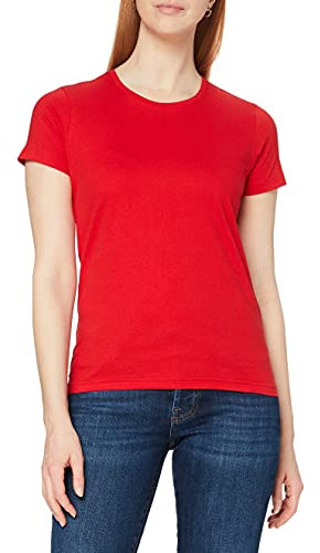 Stedman ST2600_SREM Basics T-Shirt Women, Rot-Scharlachrot, M Größe