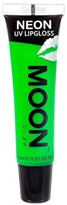 Moon Glow, Neon-UV-Lippenstift, parfümiert und leuchtet hell unter UV! (Grüner Apfel, 15 ml (1er Pack))