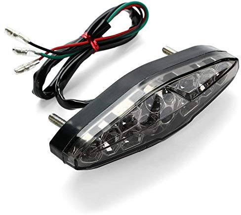 CICMOD Motorrad 15LED Rücklicht Bremslicht Kennzeichenbeleuchtung Wasserdicht Staubdicht
