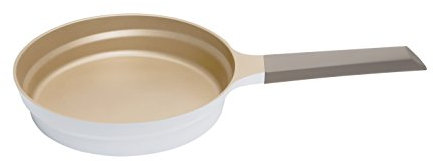 Prestige Moments Cast Aluminium 24 cm Frying Pan - White and Champagne