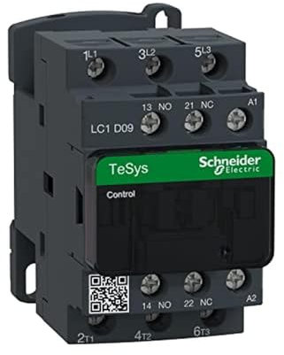 Schneider Electric - TeSys LC1D - contacteur - 3P - AC-3 440V - 9A - bobine 24Vca - LC1D09B7