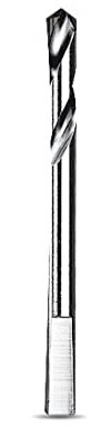 Starrett Carbide Tipped Pilot Drill - XA104C 100mm With flat edge Shank Versatile Drilling Wood, Metal, and More - Durable Steel Construction Fits All Arbors