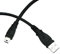 Bipra Câble USB 2.0 A mâle vers Mini B mâle 5 Broches pour Disque Dur Externe Noir 75cm 0.75m