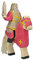Holztiger Roter Ritter, reitend (ohne Pferd), 80254