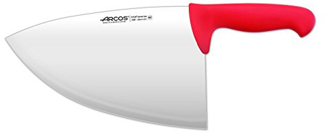 Arcos 260 mm 680 gm 2900 Range Hackmesser, Rot