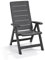 Keter Brasilia Allibert Lot de 2 fauteuils de Jardin inclinables – Graphite